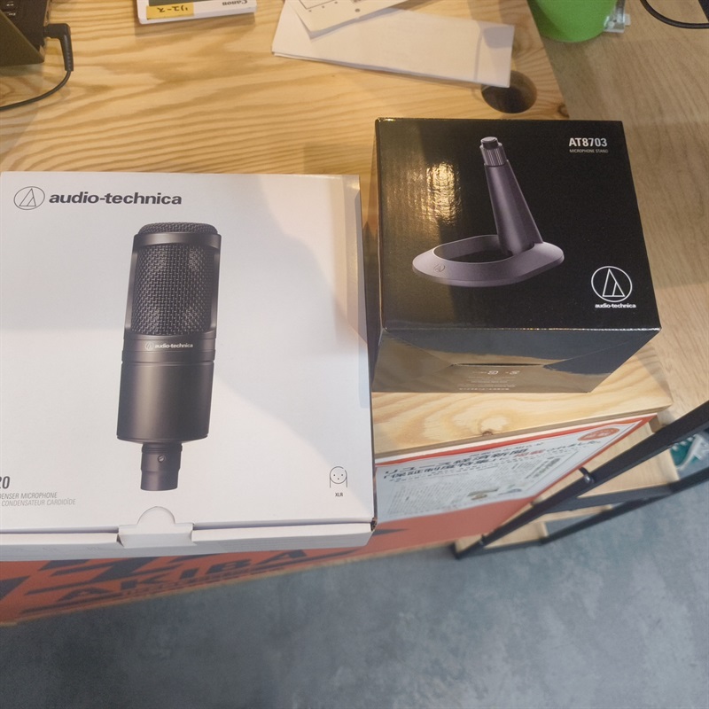 audio-technica AT2020 (w/AT8703)の画像